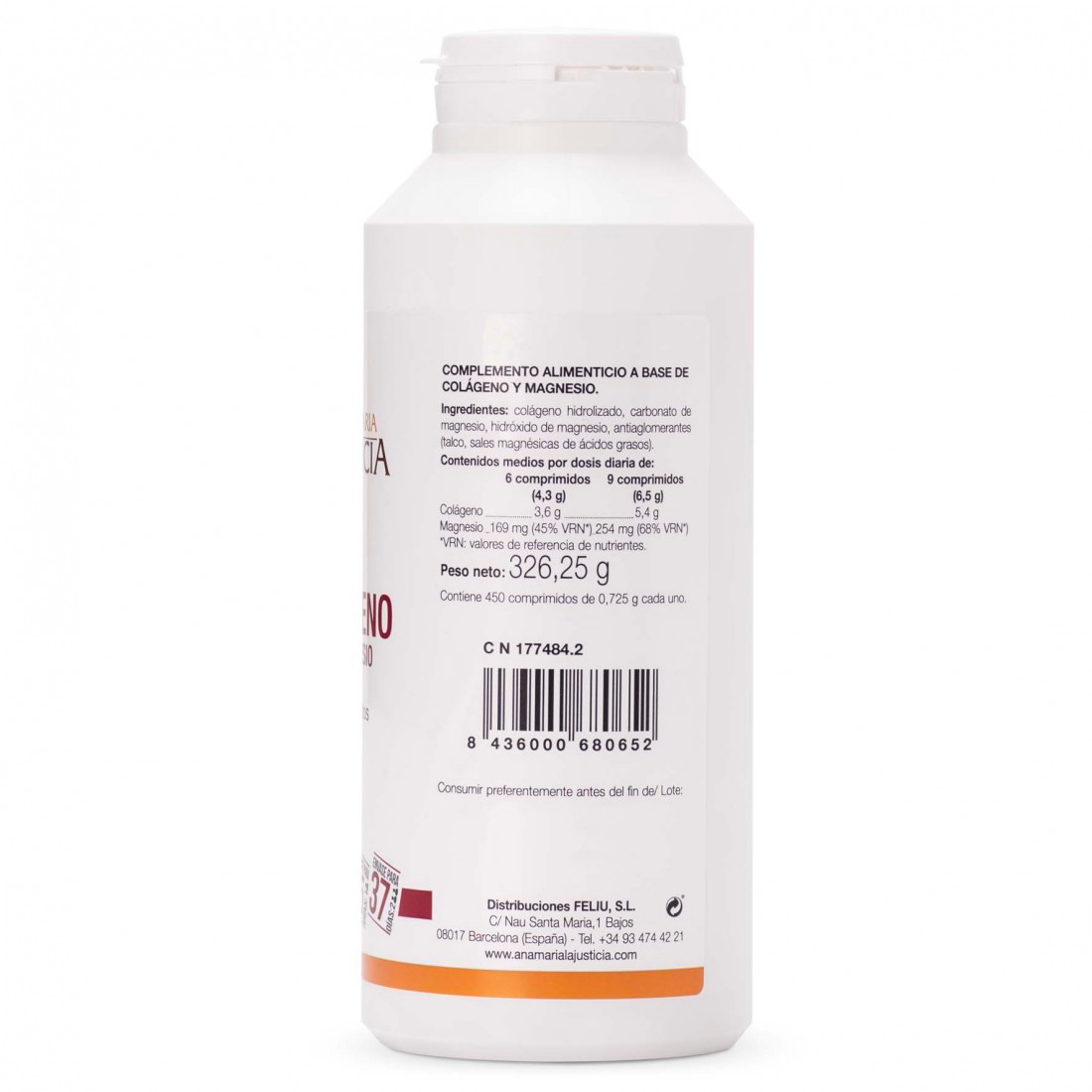 COLÁGENO CON MAGNESIO (formato familiar) - Imagen 6