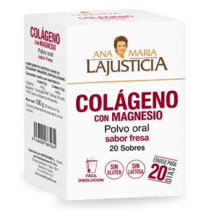 COLÁGENO CON MAGNESIO<br>Polvo oral | Sabor fresa