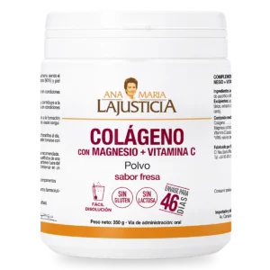 COLÁGENO CON MAGNESIO Y VITAMINA C<br>Polvo oral | Sabor Fresa
